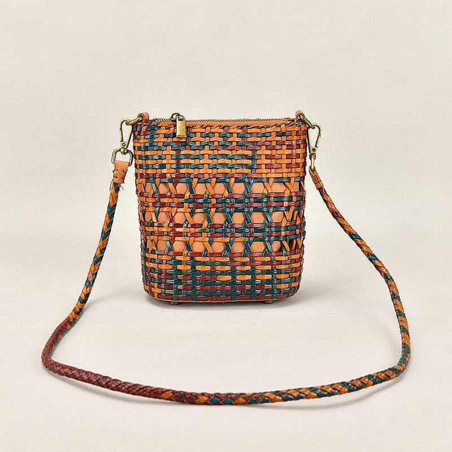 Dwarves Fashion Handmade Leather Woven Bag Beach Bag