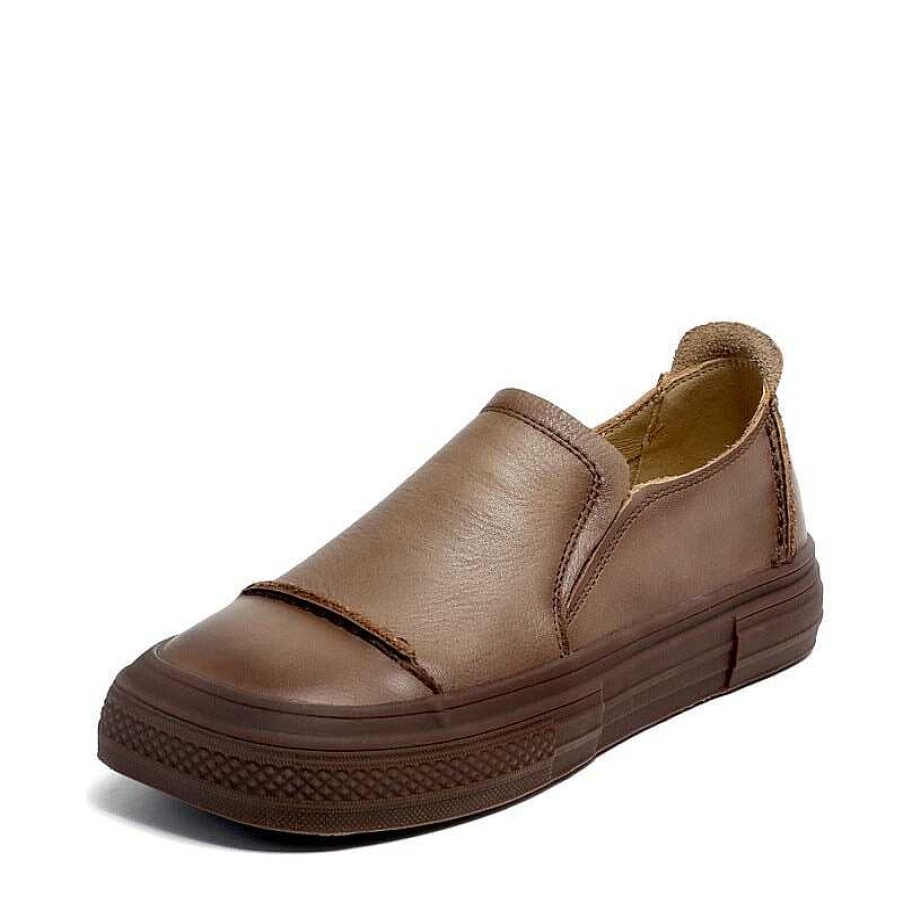 Dwarves Soft Leather Flats Slip On Loafers For Women Handmade In /