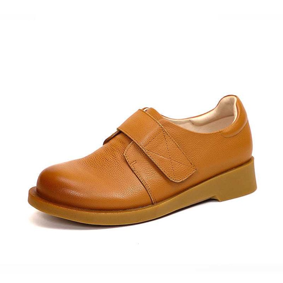 Dwarves Handmade Retro Soft Leather Oxford Shoes In / Student Shoes