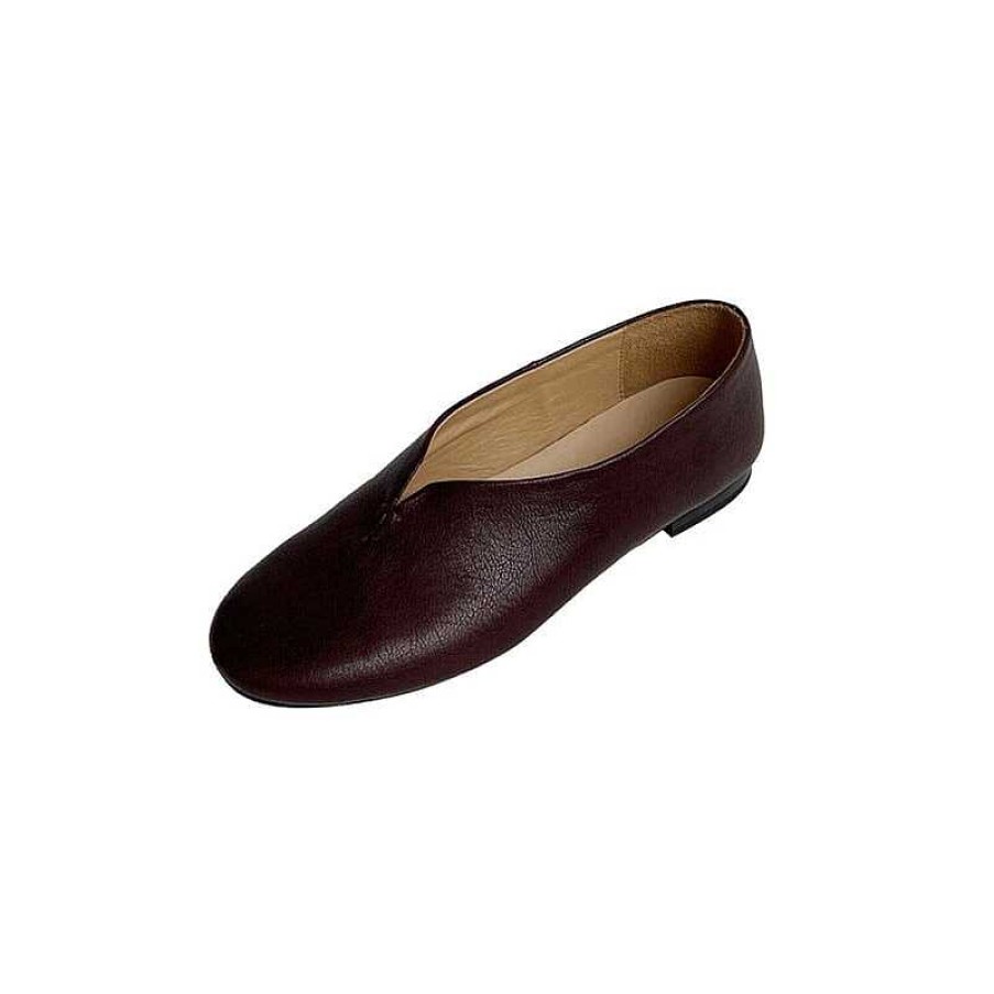 Dwarves Genuine Leather Slip-On For Women Handmade Soft Flats In / /