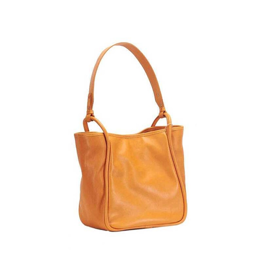 Dwarves Minimalist Retro Versatile Soft Leather Tote Bag|Shoulder Bag