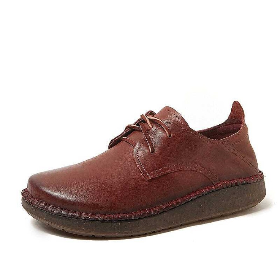 Dwarves Handmade Soft Leather Oxfords & Tie Shoes For Women In /