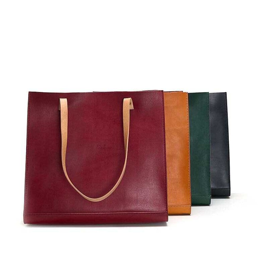 Dwarves Simple Retro Vegetable Tanned Cowhide Shoulder Crossbody Bag