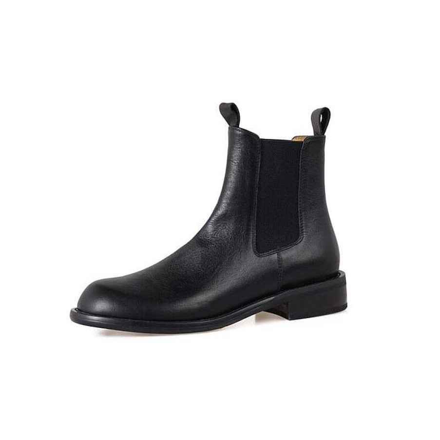 Dwarves Handmade Leather Chelsea Boots For Women In /