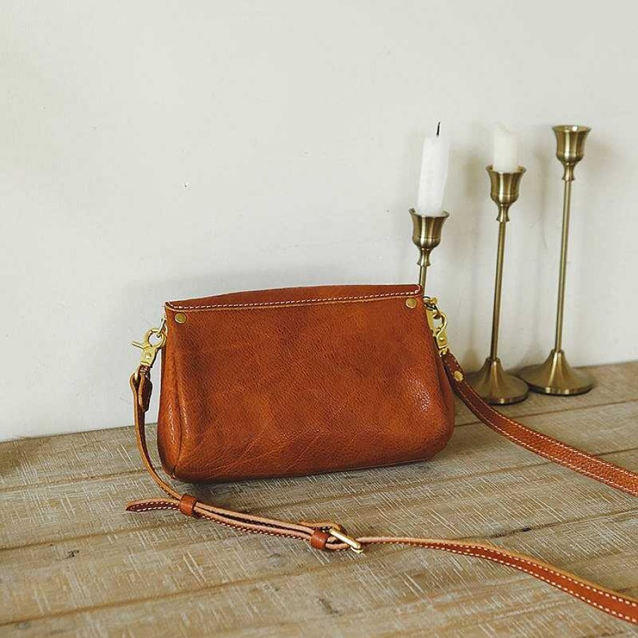 Dwarves Retro Bag Cowhide Mini Women Crossbody Bag Shoulder Bag