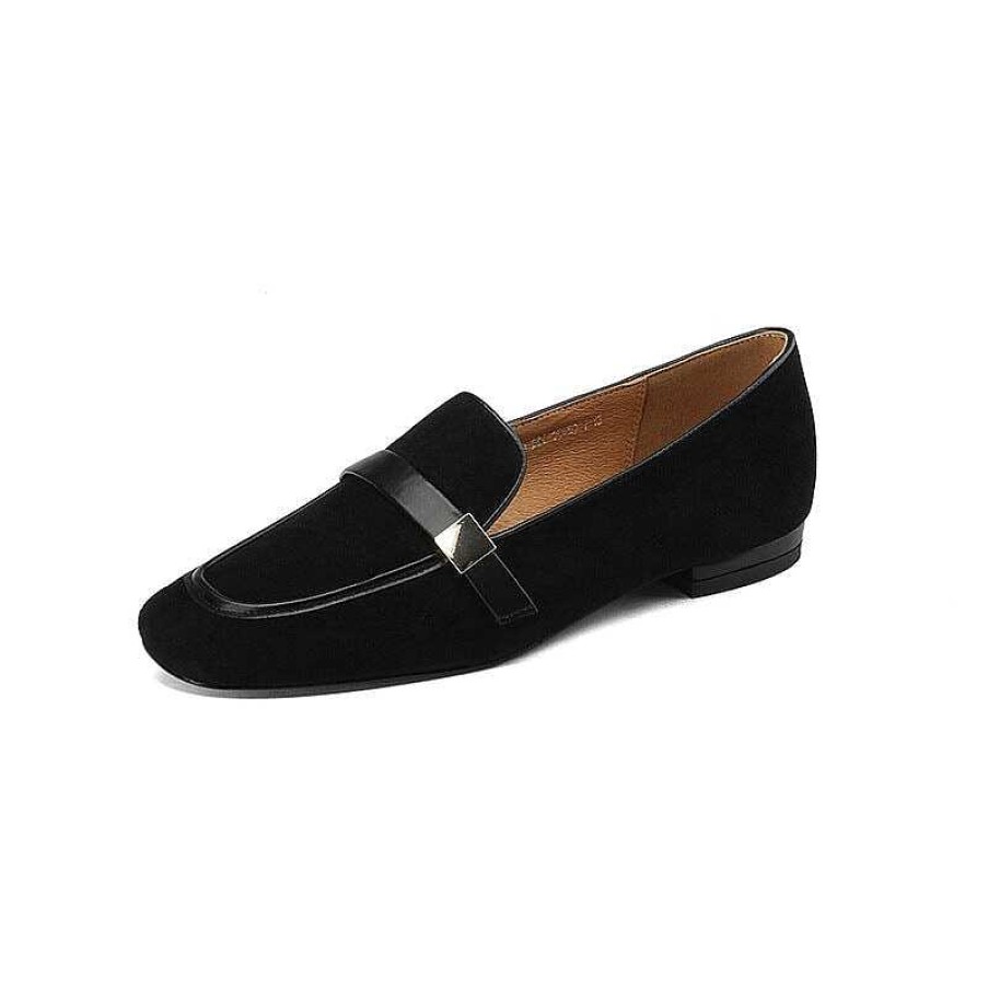 Dwarves Soft Leather Loafers For Women In /