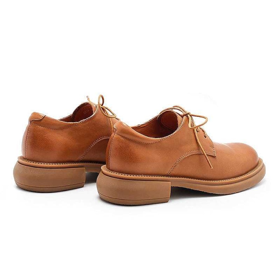 Dwarves Vegetable Tanned Leather Derby Shoes Lace Up Oxfords In / /