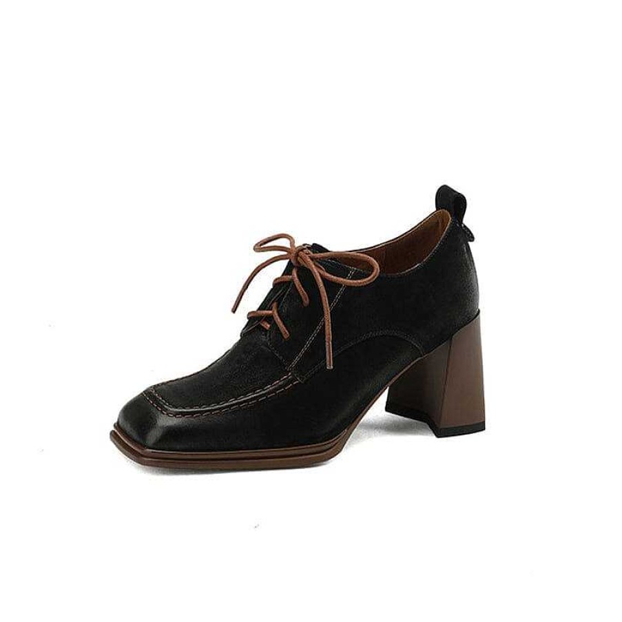 Dwarves High Heel Oxfords & Tie Shoes For Women Block Heels Normal Fit In /