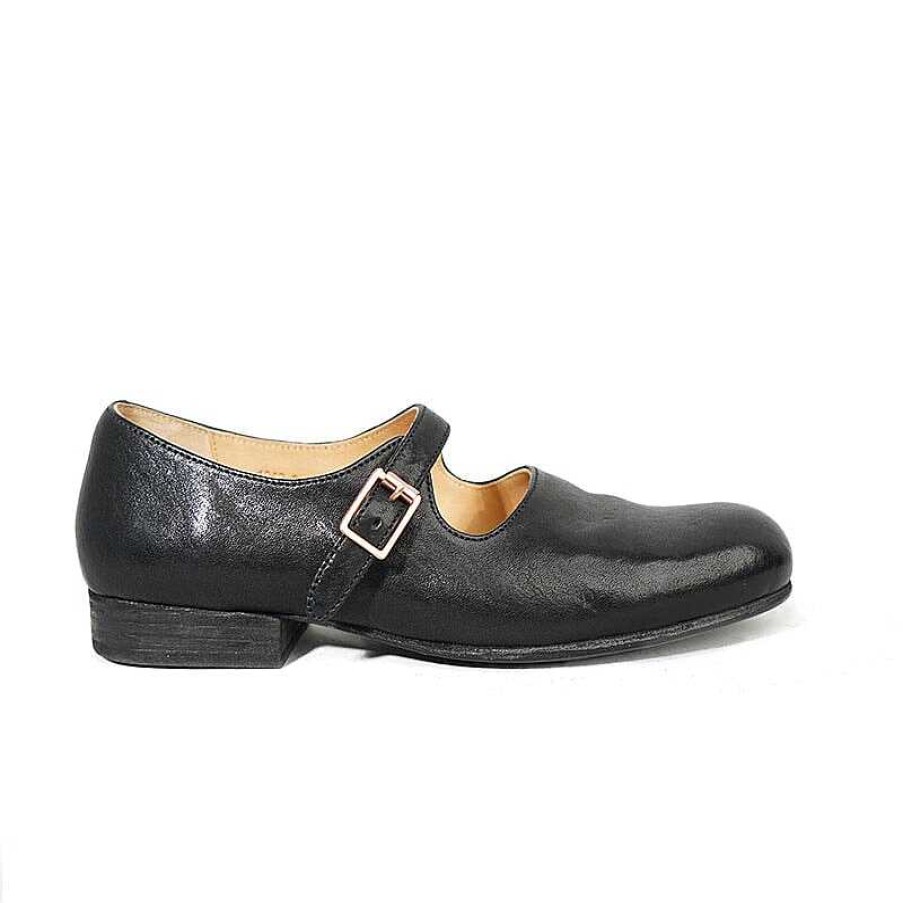 Dwarves Goodyear Horse Leather Classic Mary Jane Shoes For Women Leather Sole In /