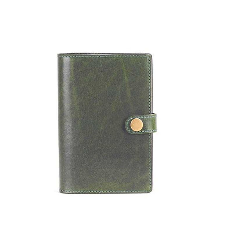 Dwarves Vintage Vegetable Tanned Leather Wrinkled Notebook