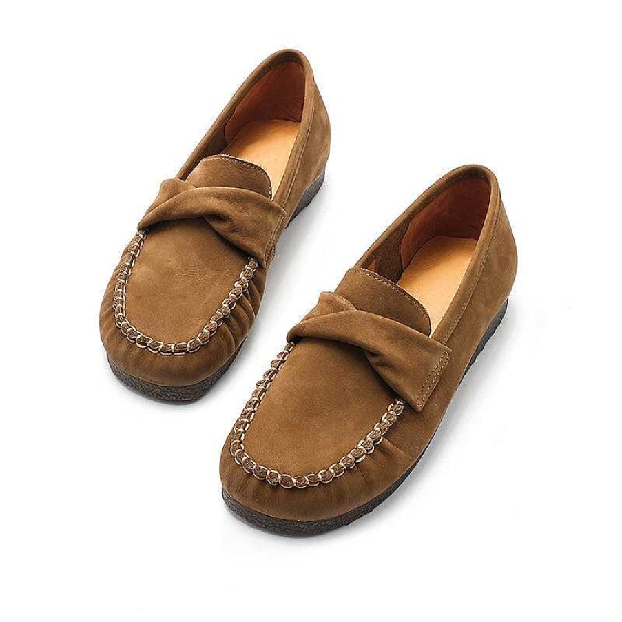 Dwarves Handmade Nubuck Leather Loafers In / / /