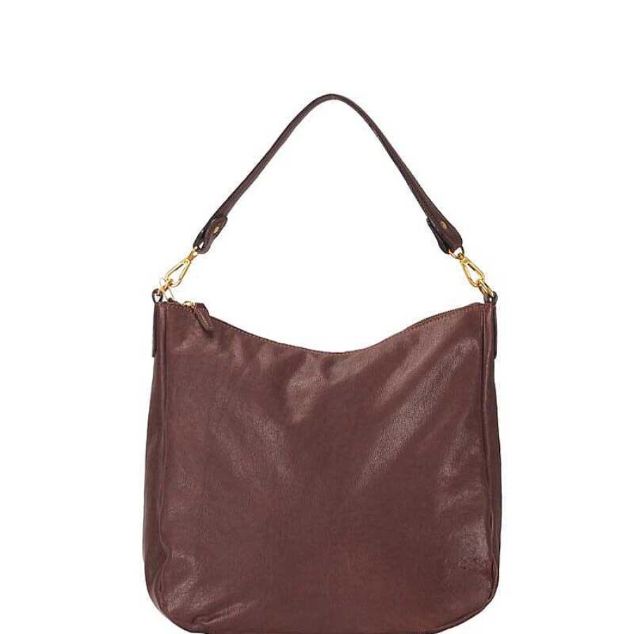 Dwarves New Retro Vegetable Tanned Cowhide Leather Shoulder Women'S Bag