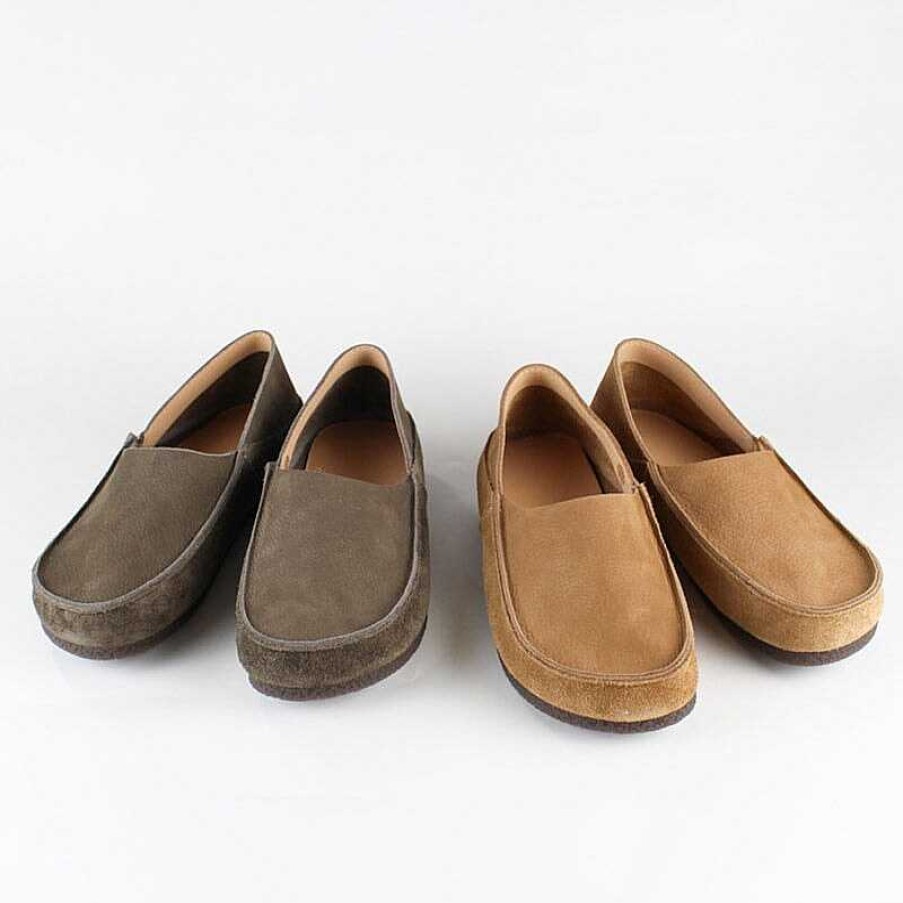 Dwarves Soft Leather Loafers Breathable Slip Ons Handmade /