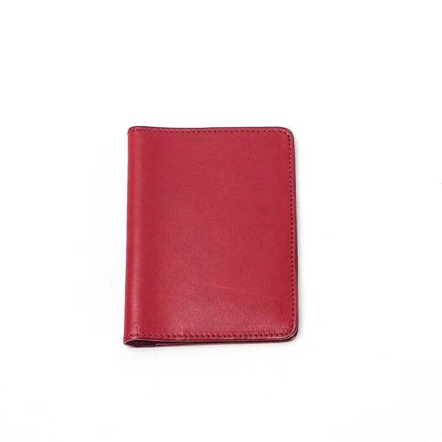 Dwarves Vintage Design Vegetable Tanned Leather Passport Holder