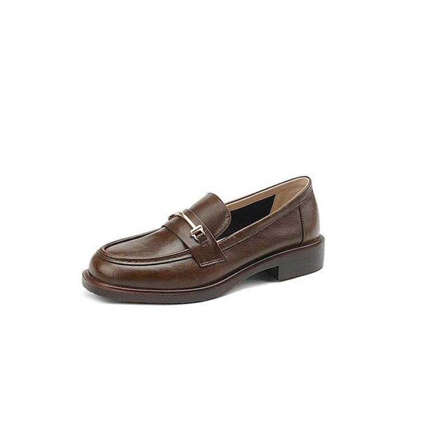 Dwarves Genuine Leather Loafers For Women Retro Handmade In / / /