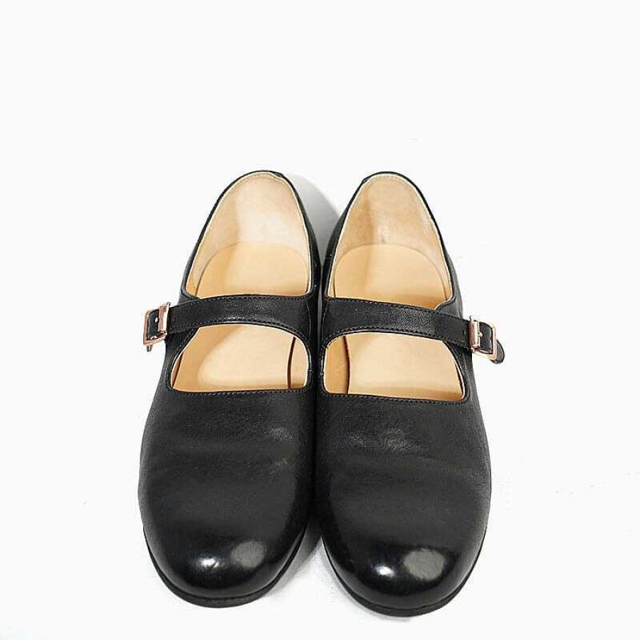 Dwarves Goodyear Horse Leather Classic Mary Jane Shoes For Women Leather Sole In /