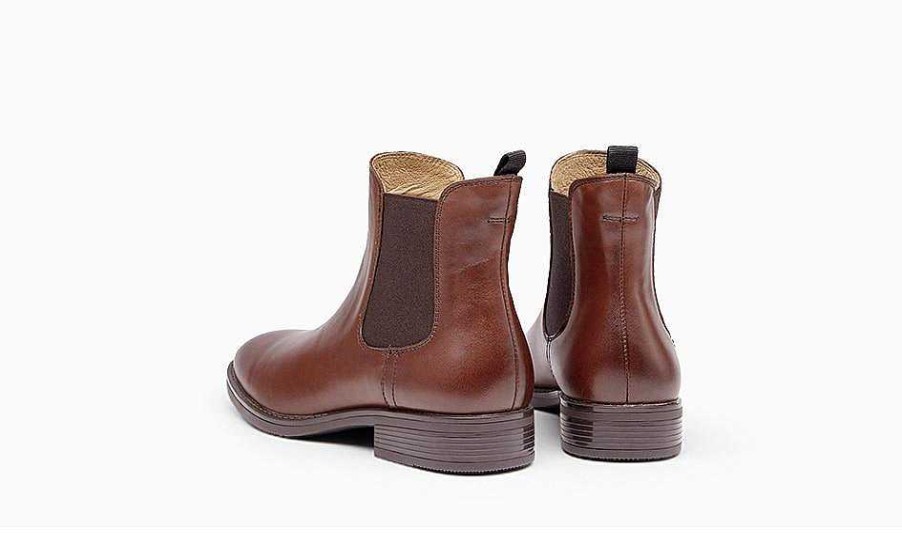 Dwarves Chelsea Boots Women Genuine Calfskin Leather Plus Size Autumn Winter Fashion Brand Ankle Shoes Handmade