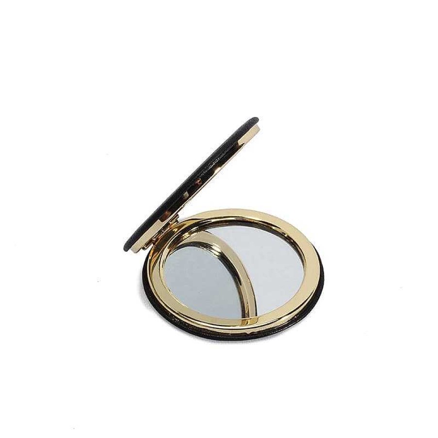 Dwarves Mini Leather Portable Makeup Mirror Body Mirror