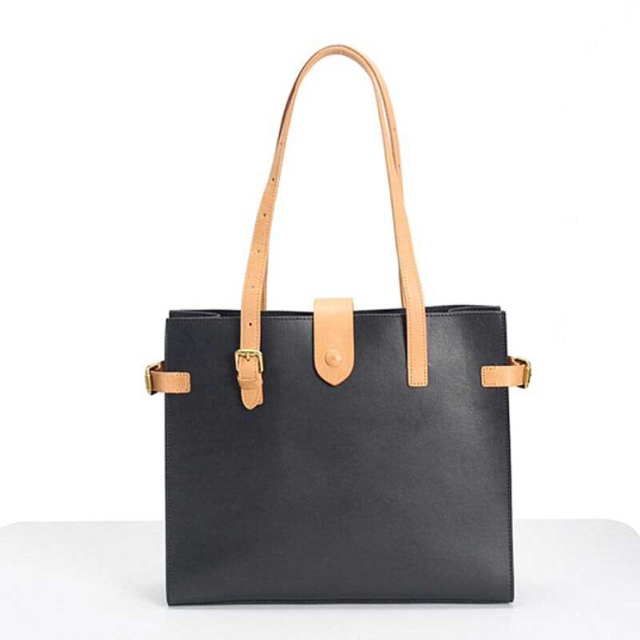 Dwarves Simple Retro Cowhide Handheld Fashion Women'S Tote Bag