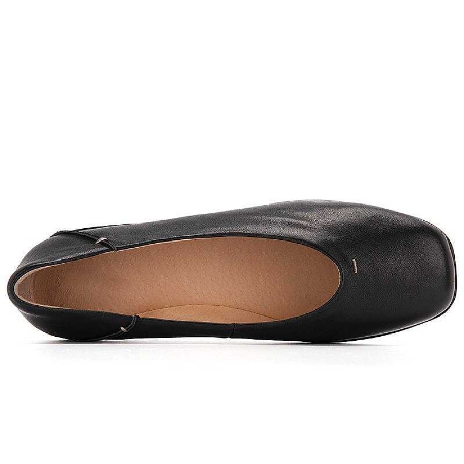 Dwarves Soft Leather Flat Slip On Loafers For Women Handmade In