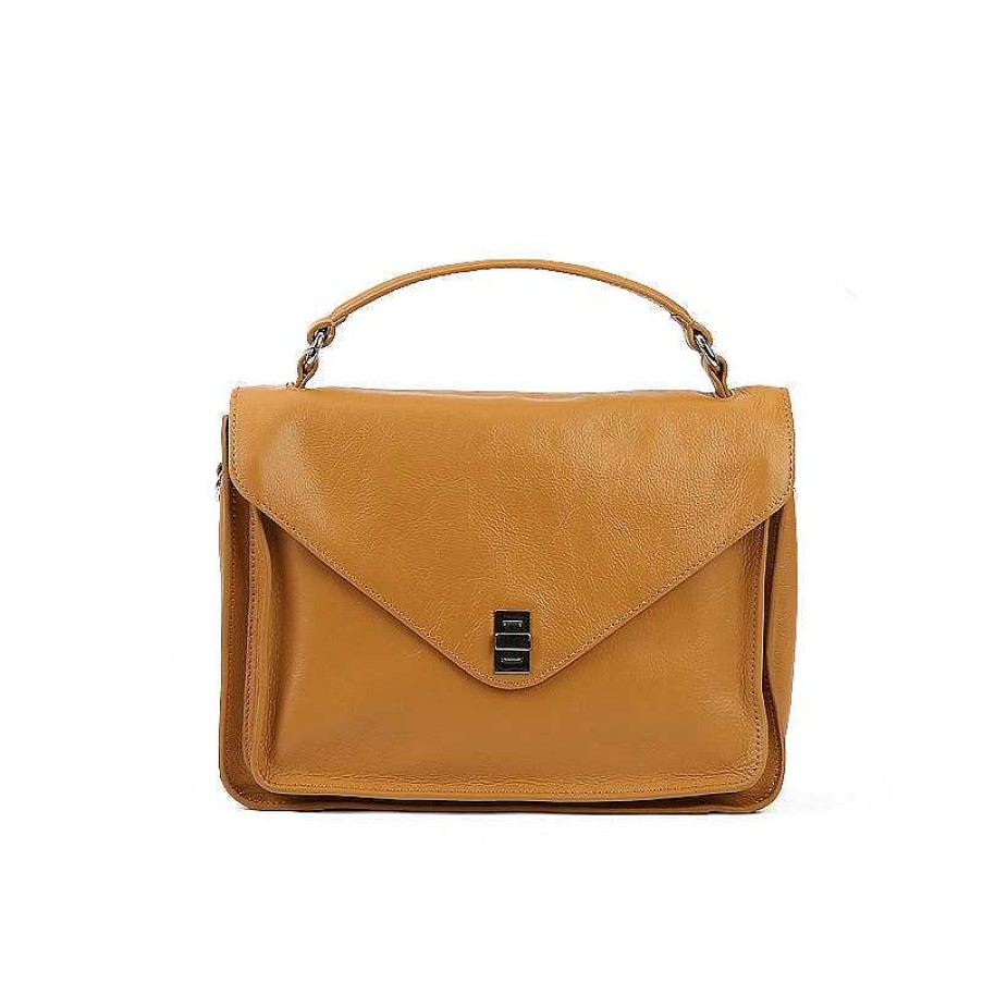 Dwarves Retro Simple Leather Texture Messenger Bag | Handbag