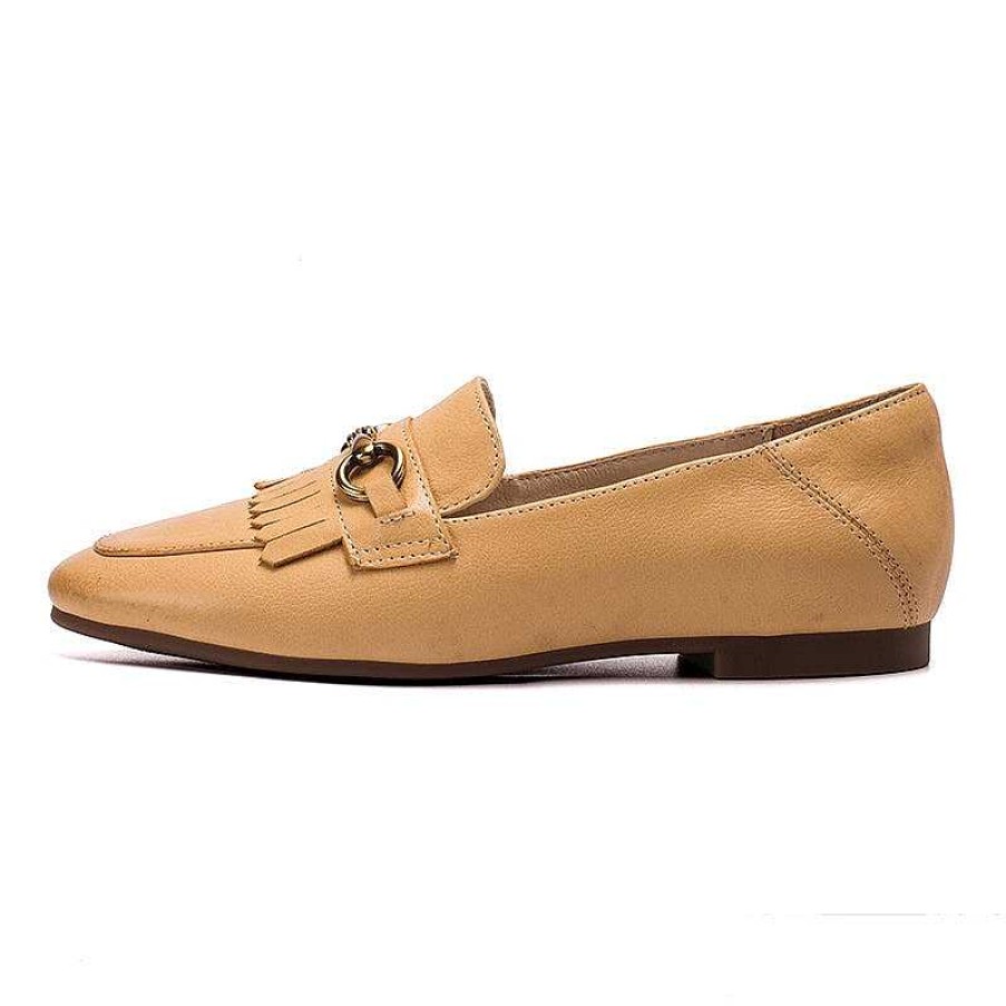 Dwarves Classic Tassel-Detailed With Horsebit Leather Loafers For Women Lazy Feeling / /